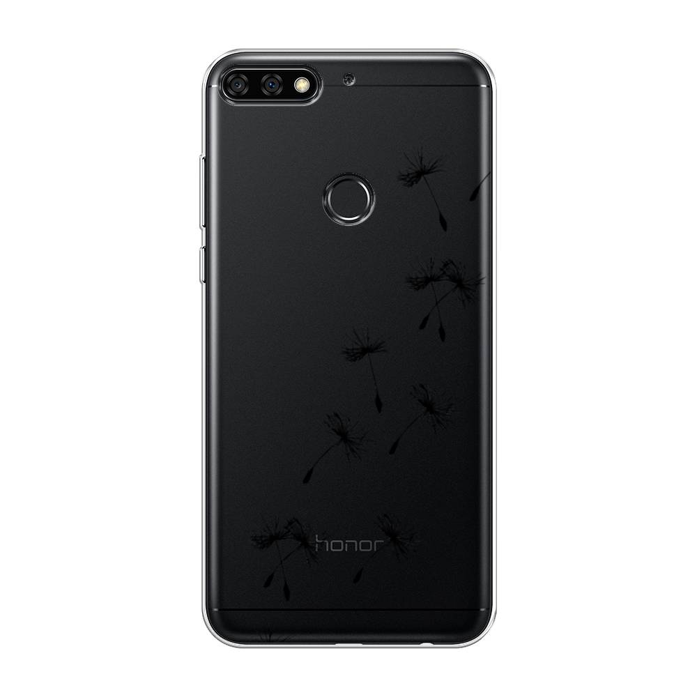 

Чехол Awog на Honor 7C Pro "Летящие одуванчики", Черный, 65550-8