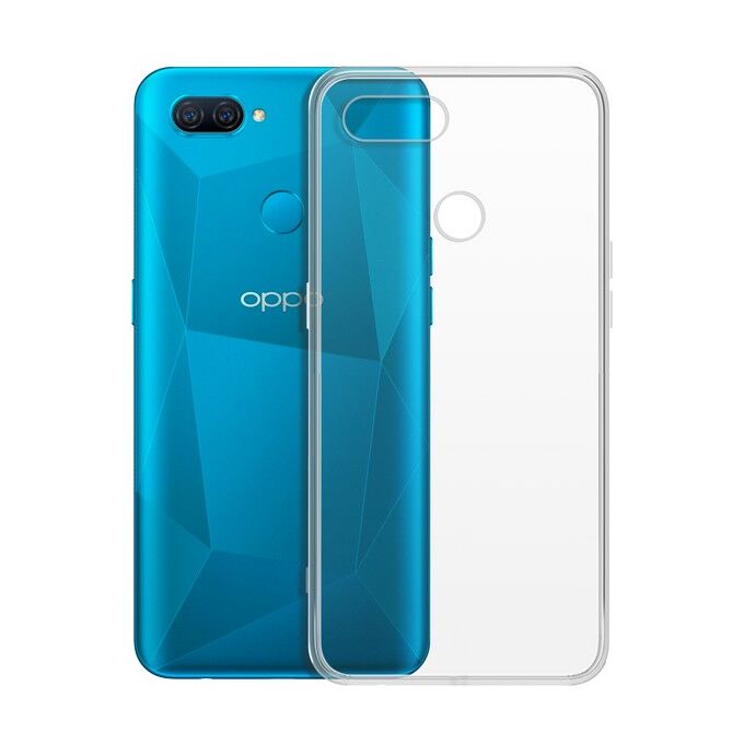 

Чехол-накладка Krutoff Clear Case для OPPO A16/A55, Прозрачный