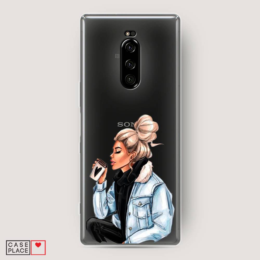 

Чехол Awog на Sony Xperia 1/XZ4 "Cute girl", Разноцветный, 54250-7