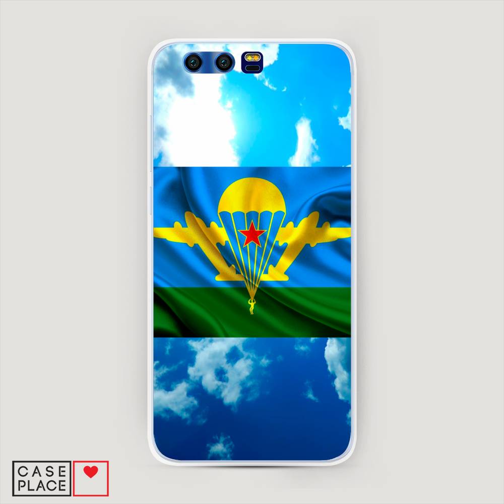 

Чехол Awog "ВДВ флаг в небесах" для Honor 9