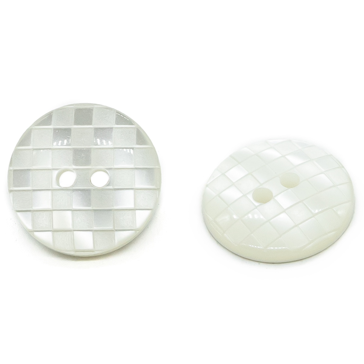 

CB E-283 Пуговица 28L (18мм) 2пр. (white (белый))