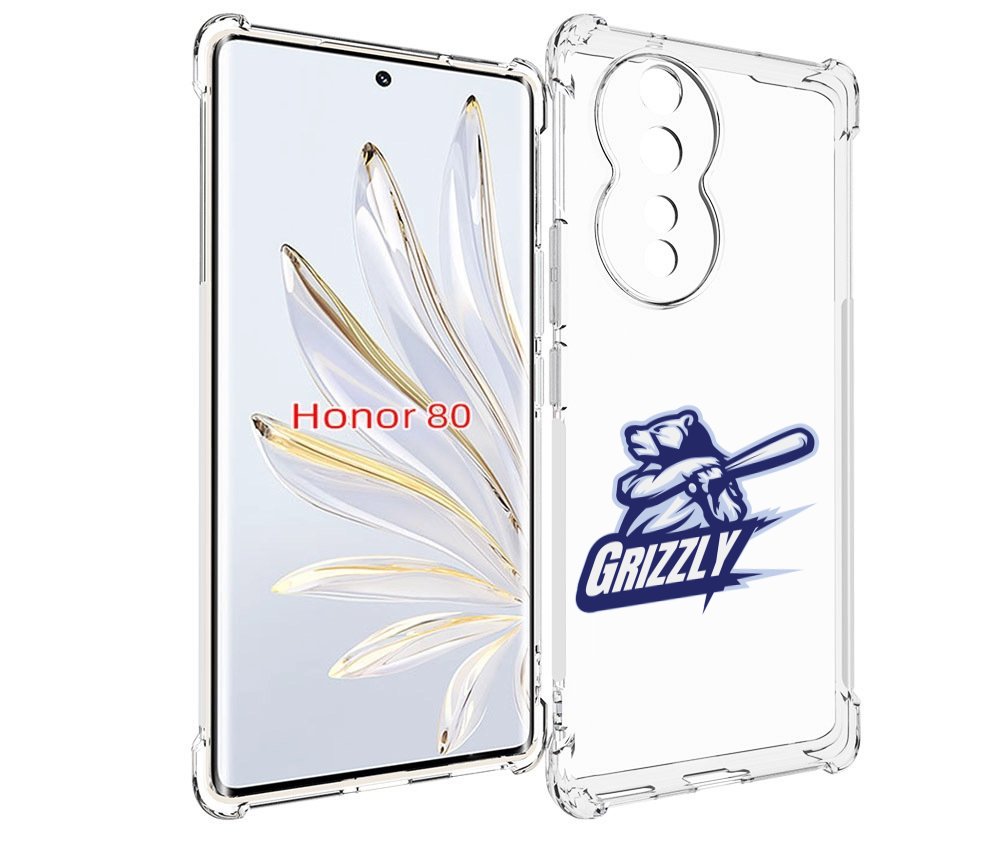 

Чехол MyPads Гризли для Honor 80, Прозрачный, Tocco
