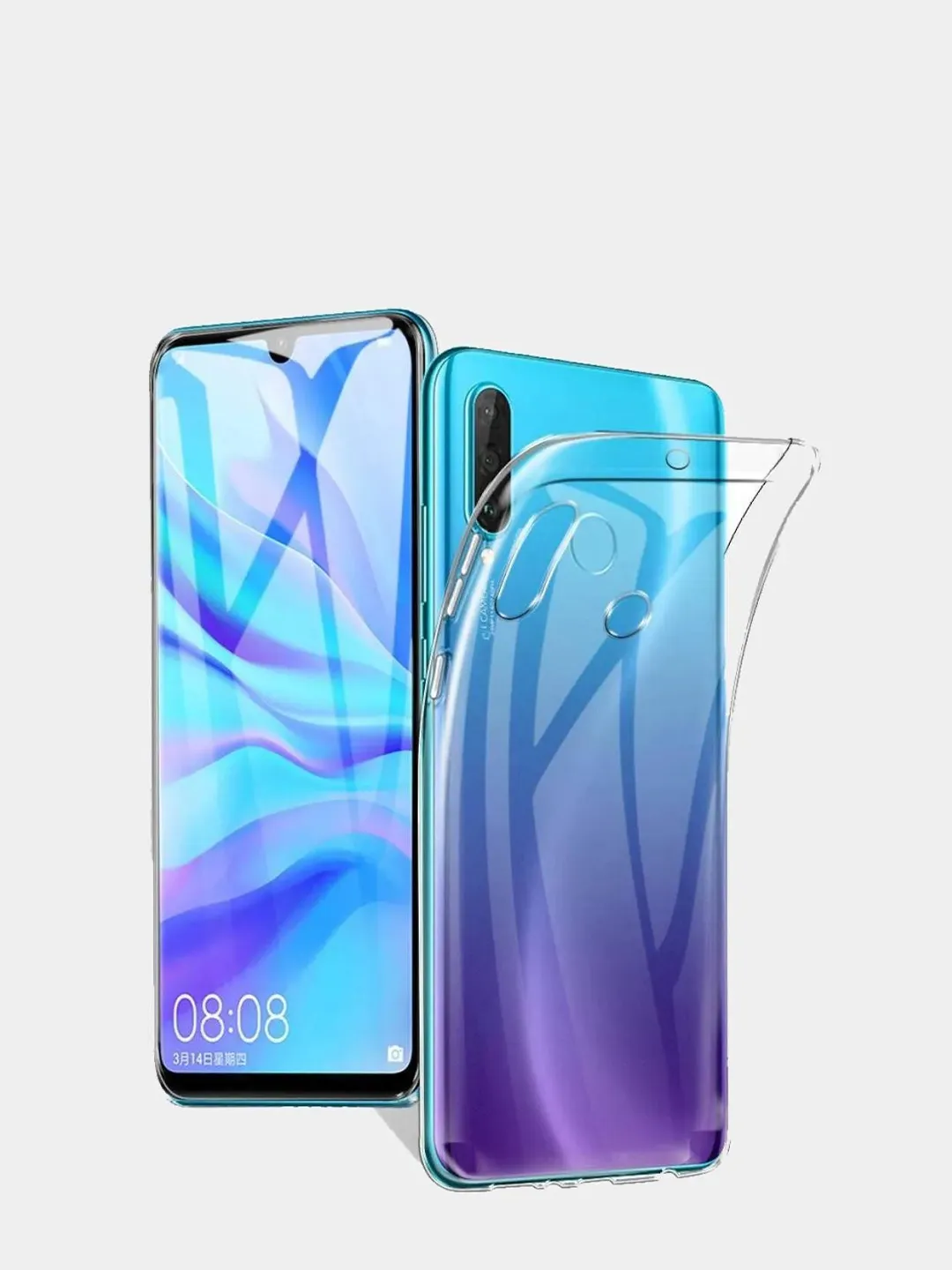 фото Чехол-накладка krutoff clear case для vivo v21