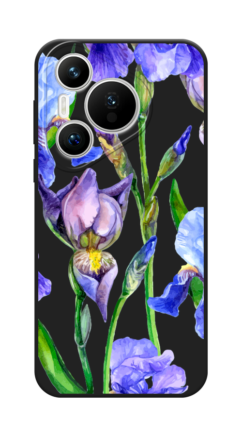 

Чехол Awog на Huawei Pura 70 "Синие ирисы", Фиолетовый;голубой;зеленый, 6124052-1