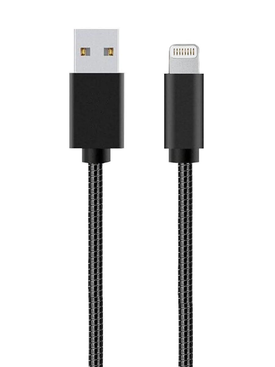 фото Кабель lightning-usb more choice k31i 1м черный