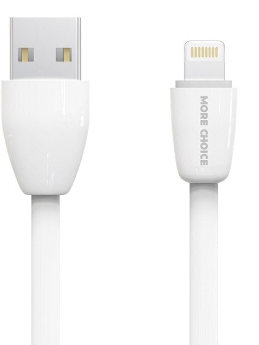 фото Кабель lightning-usb more choice k15i 1м белый