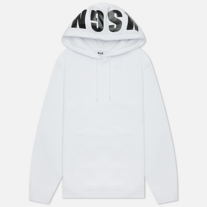 

Женская толстовка MSGM Maxilogo Basic Unbrushed Hoodie белый, Размер L, Maxilogo Basic Unbrushed Hoodie