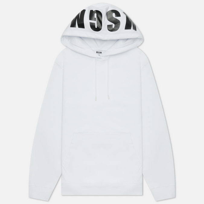 

Женская толстовка MSGM Maxilogo Basic Unbrushed Hoodie белый, Размер M, Maxilogo Basic Unbrushed Hoodie