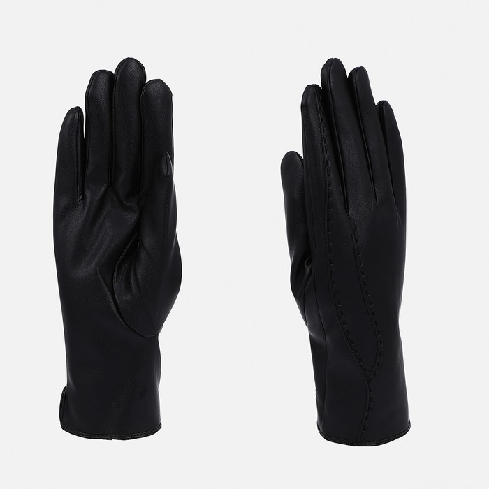 

Перчатки женские NoBrand 9702186 черные, Черный, 9702186