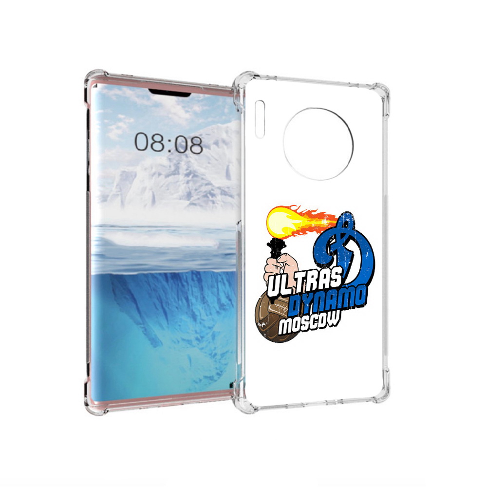 

Чехол MyPads Tocco для Huawei Mate 30 Pro ФК Динамо, Прозрачный, Tocco