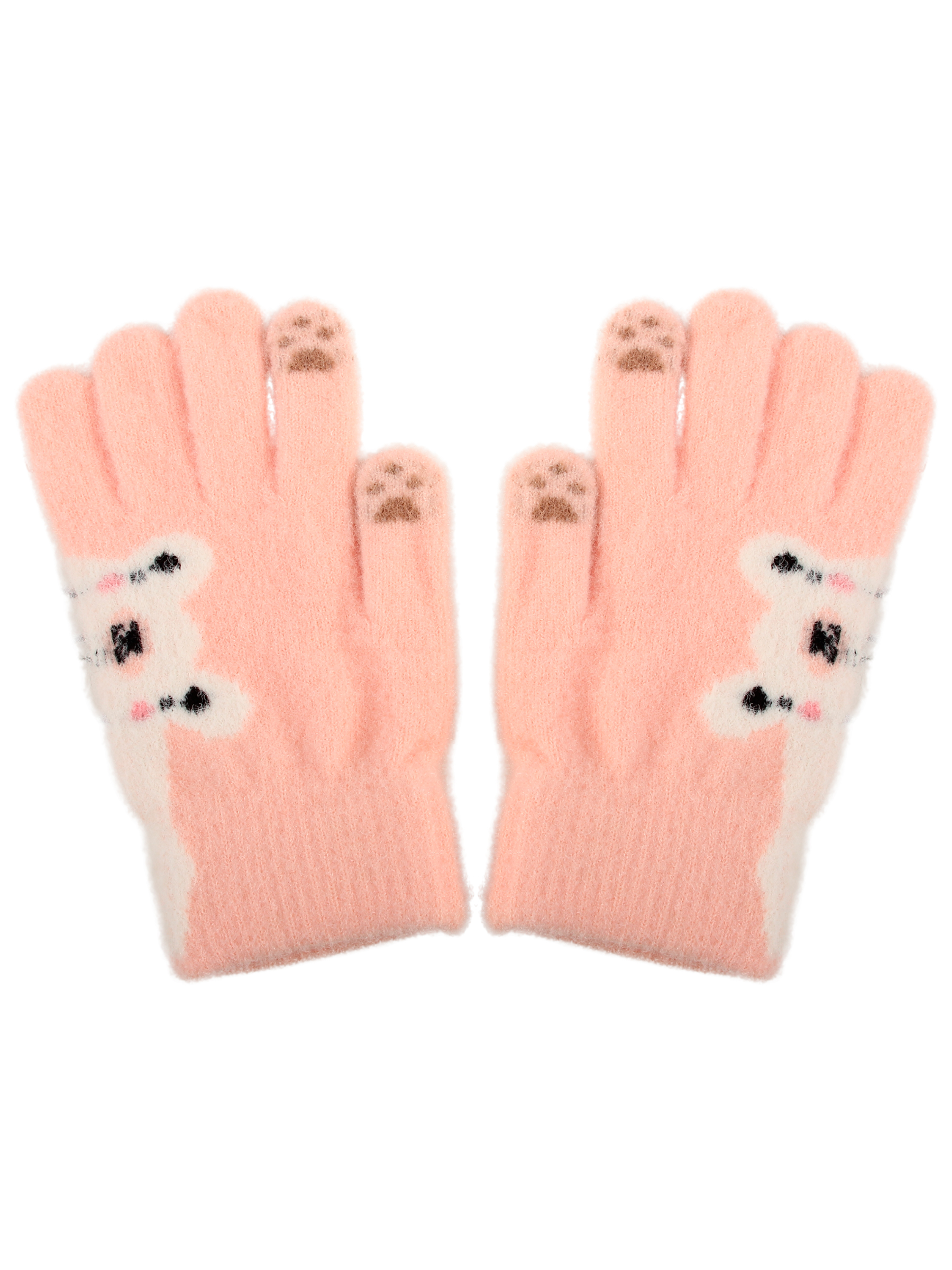 

Перчатки детские Little Mania ZW-ANG32, персиковый, 14, Розовый, ZW-ANG32