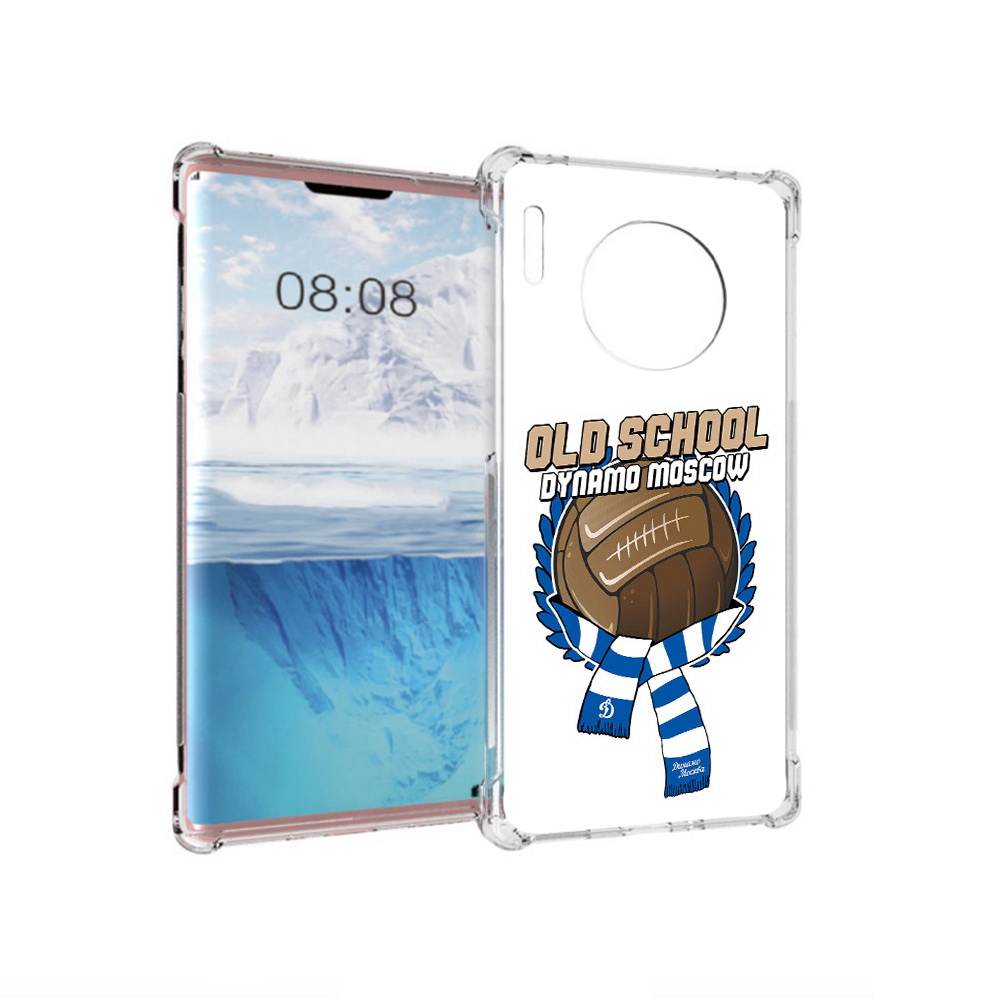 

Чехол MyPads Tocco для Huawei Mate 30 Pro ФК Динамо олд скул, Прозрачный, Tocco