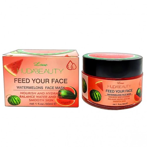 

Маска для лица с экстрактом арбуза HudaBeauty Love Watermelons 30 мл