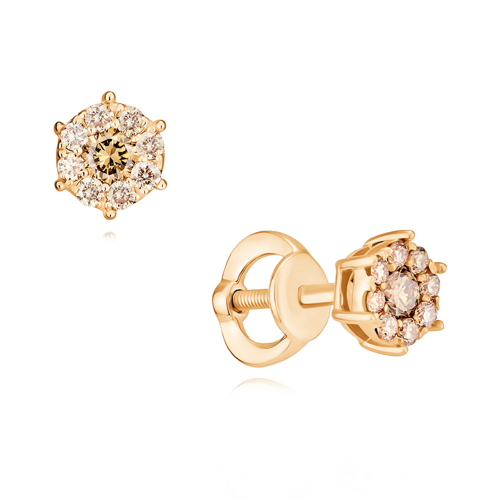 

Серьги из красного золота с бриллиантом ADAMAS 21038557/01-А50ДЧ-425, 21038557/01-А50ДЧ-425