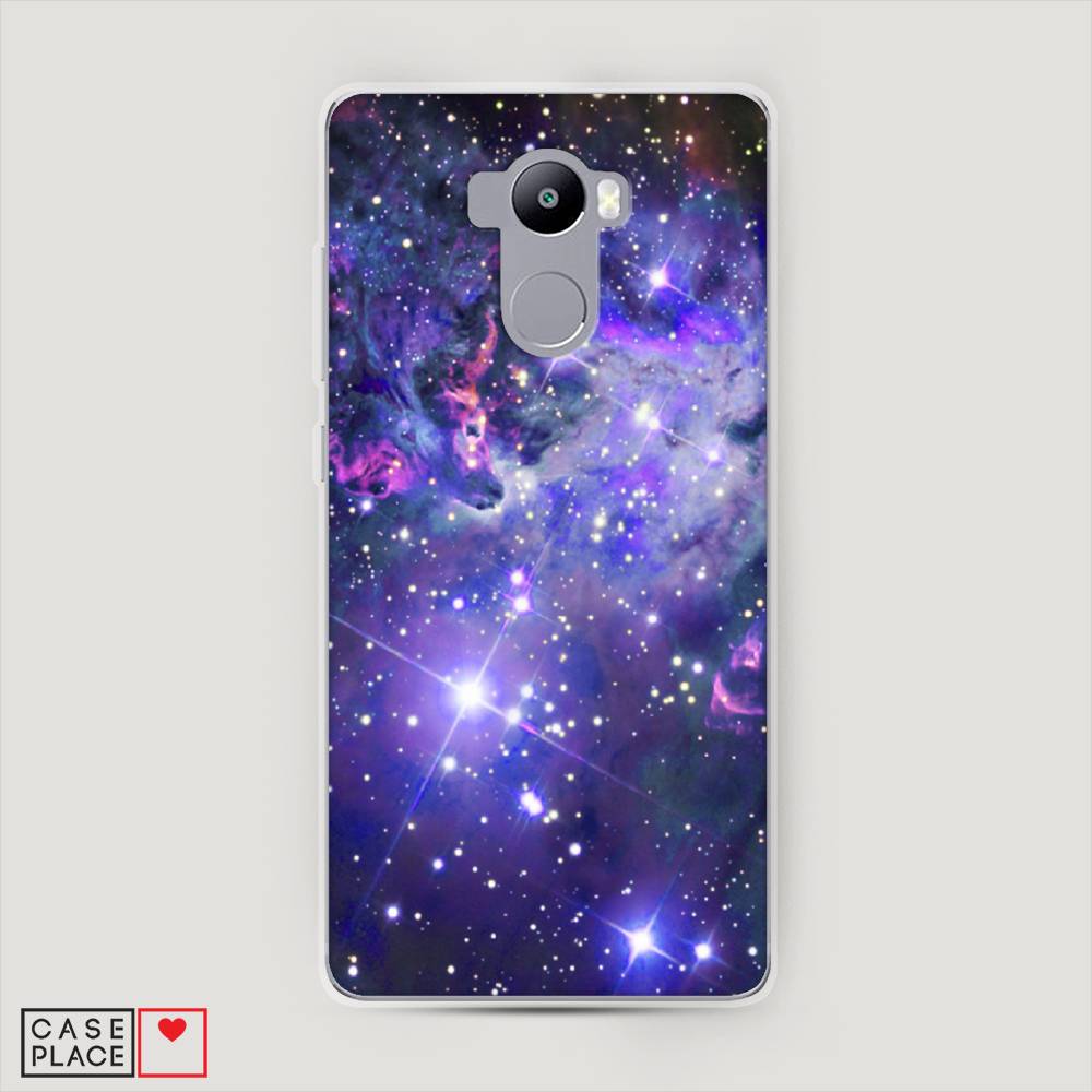 

Пластиковый чехол "Яркая галактика" на Xiaomi Redmi 4
