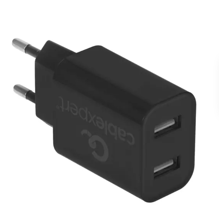 Сетевое зарядное устройство Cablexpert MP3A-PC-36 USB 2 года на 100043294879