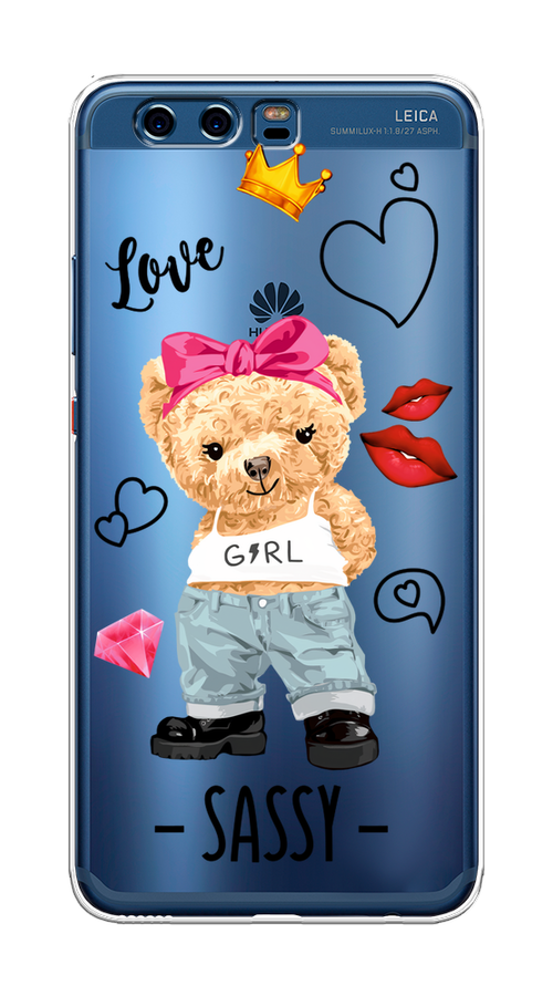 

Чехол на Huawei P10 Plus "Sugar Mommy", Голубой;белый;розовый, 62350-6