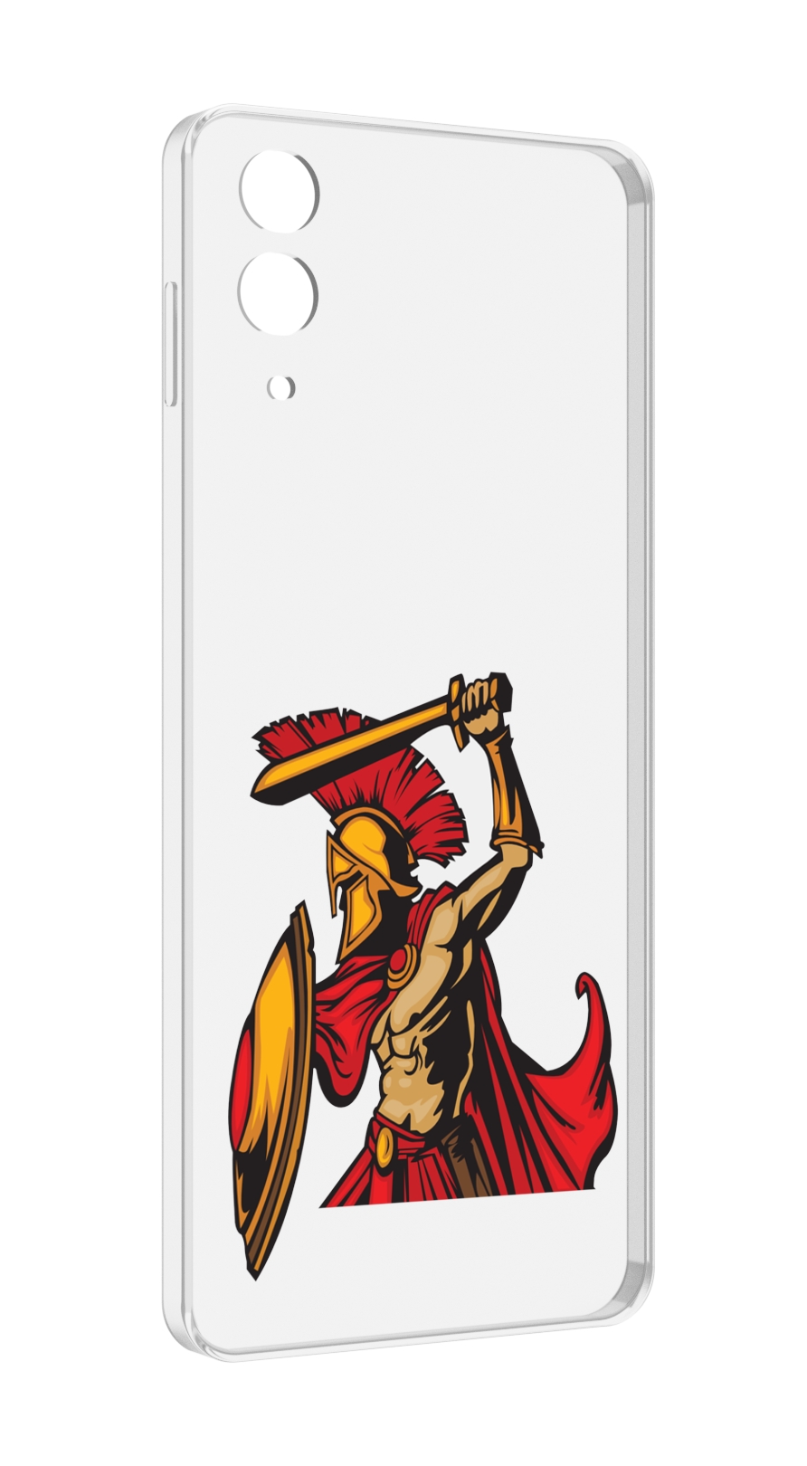 

Чехол MyPads римский-воин для Samsung Galaxy Z Flip 4 (SM-F721), Прозрачный, Tocco