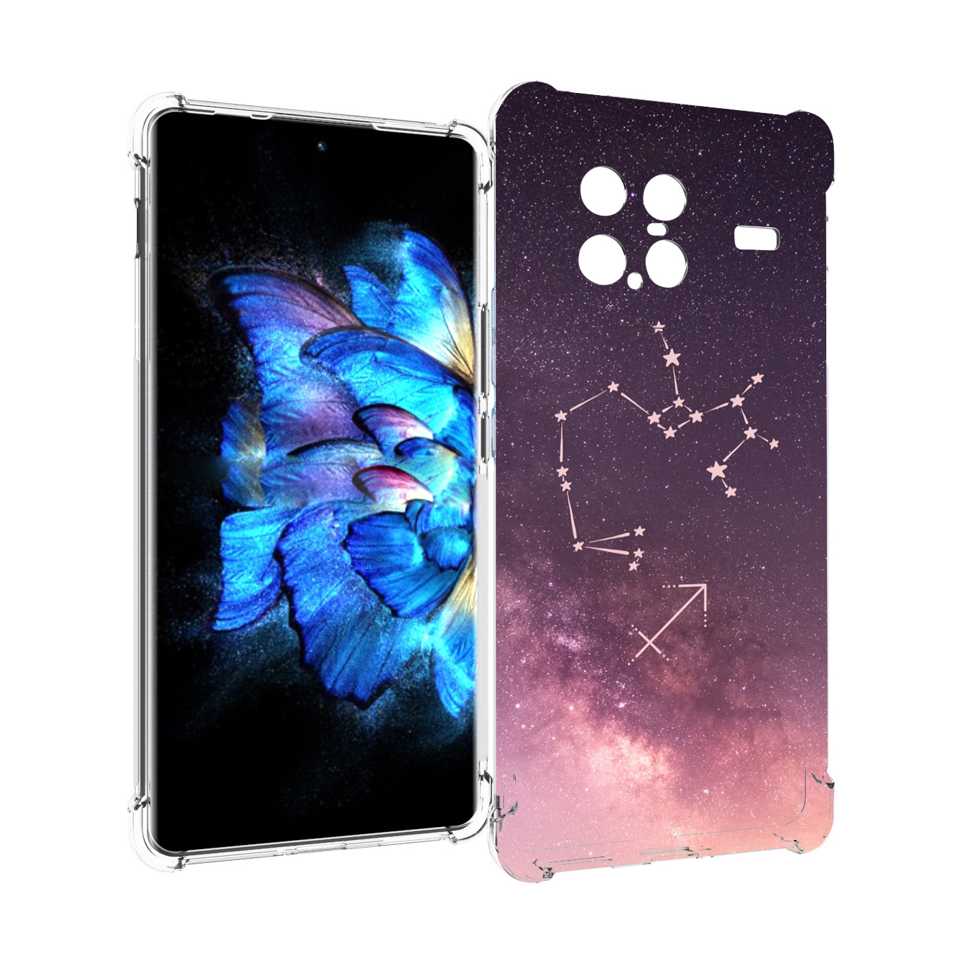 

Чехол MyPads знак-зодиака-стрелец-2 для Vivo X Note 5G, Прозрачный, Tocco
