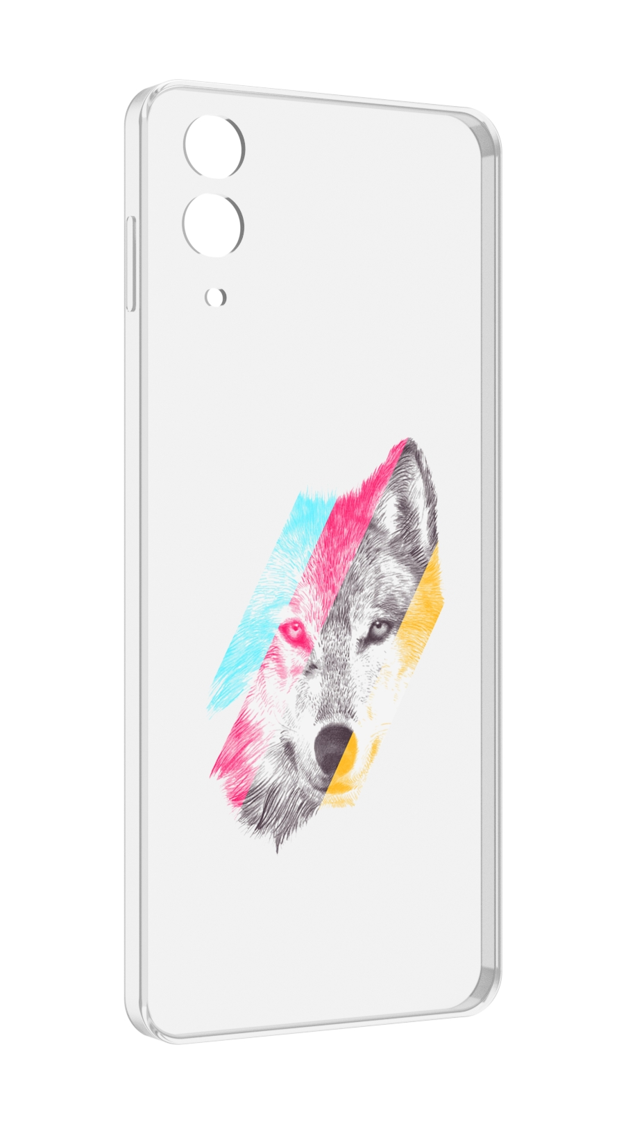 

Чехол MyPads волк градиент для Samsung Galaxy Z Flip 4 (SM-F721), Прозрачный, Tocco