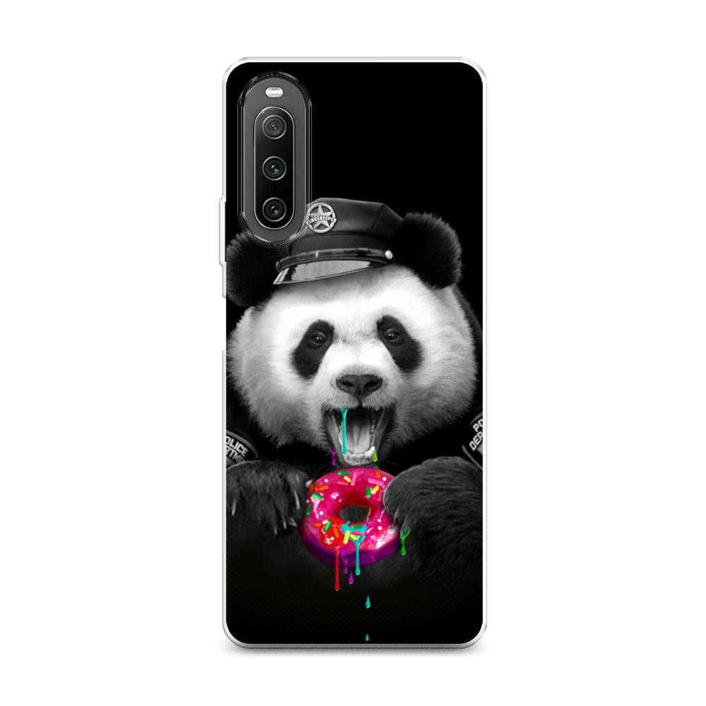 

Чехол Awog на Sony Xperia 10 IV "Панда police", Разноцветный, 55250-2