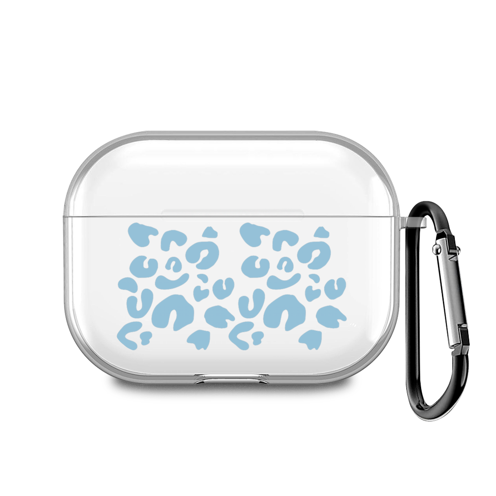 

Чехол для наушников AirPods Pro 2 "Голубые пятна леопарда", AIPC-440-9E-1