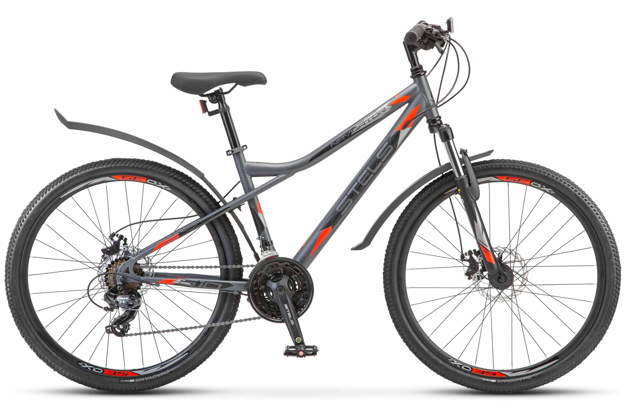 Велосипед STELS NAVIGATOR 510MD 26 рама 16 2024 Темно-синий Зеленый 23950₽