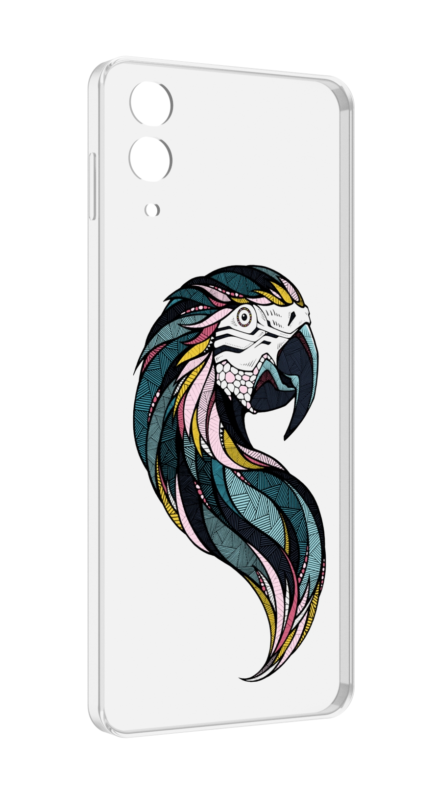 

Чехол MyPads полупопугай для Samsung Galaxy Z Flip 4 (SM-F721), Прозрачный, Tocco