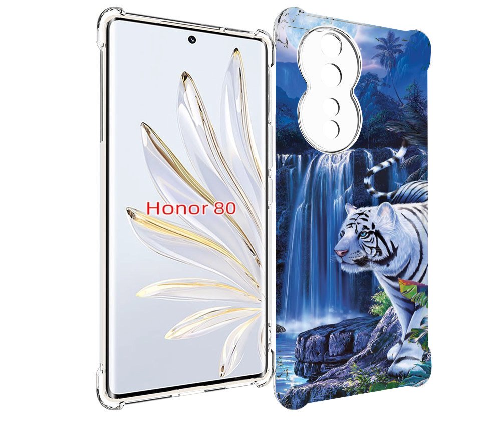 

Чехол MyPads Водопад для Honor 80, Прозрачный, Tocco