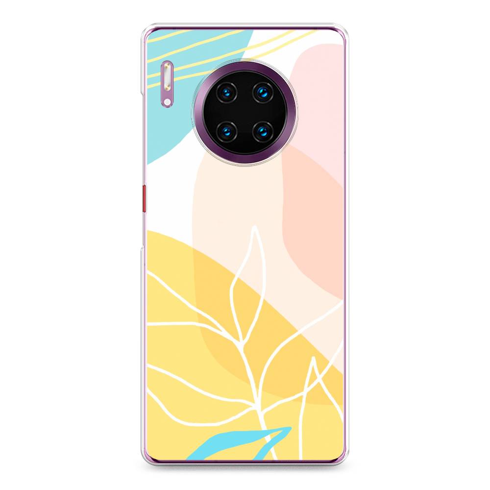 

Чехол Awog на Huawei Mate 30 Pro "Летнее настроение", Желтый;голубой;розовый, 610450-10