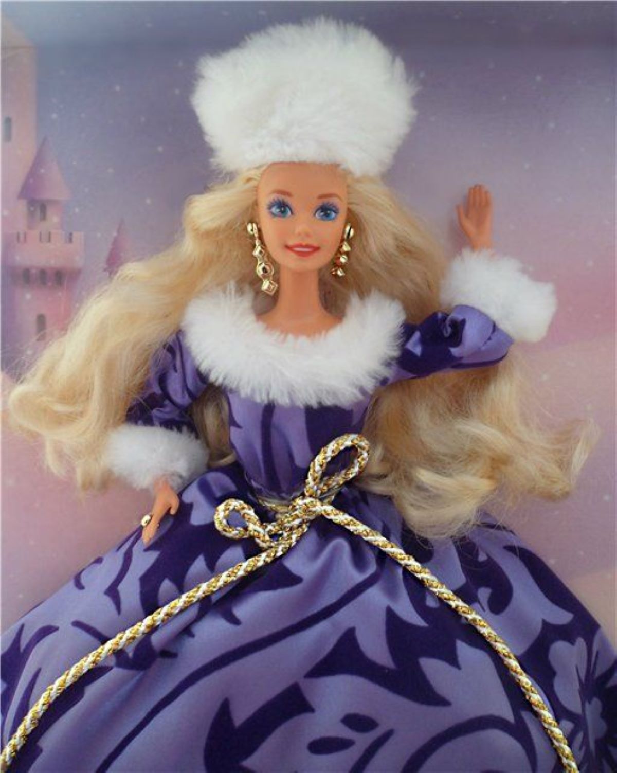 

Кукла Барби коллекционная 1993 Winter Royale специальный выпуск