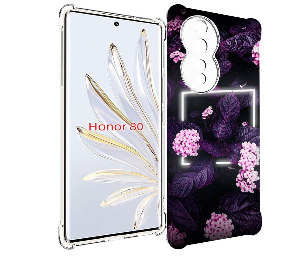 

Чехол MyPads Витамин для Honor 80, Прозрачный, Tocco