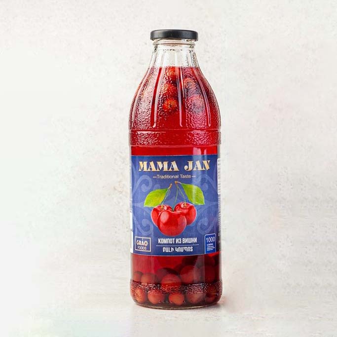 

Компот ВкусВилл вишневый 1 л