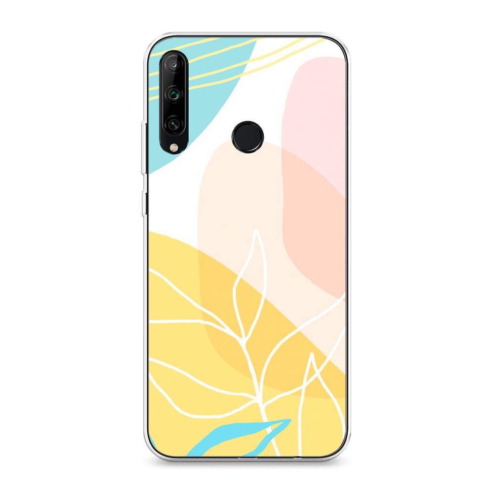 

Чехол Awog на Honor 9C "Летнее настроение", Желтый;голубой;розовый, 612550-10