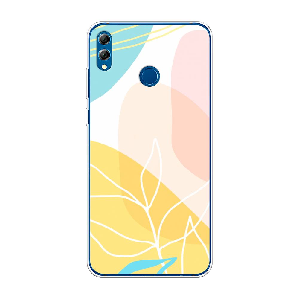 

Чехол Awog на Honor 8X Max "Летнее настроение", Желтый;голубой;розовый, 66550-10