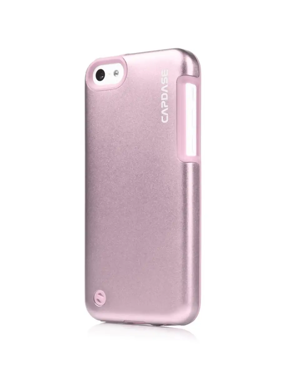 Металлический чехол Capdase Alumor Jacket Sider Elli для Apple iPhone 5C розовый