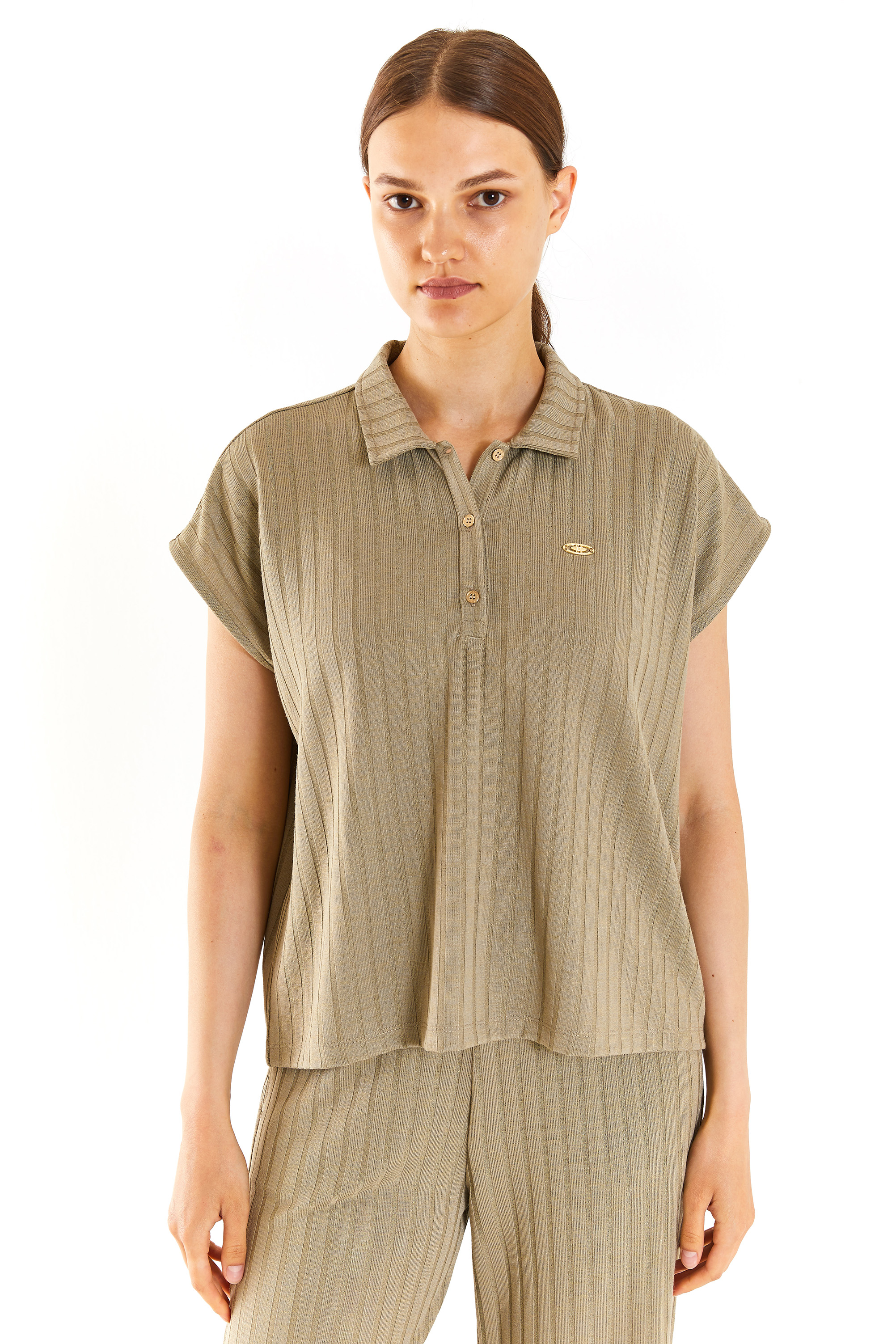 

Футболка женская US Polo Assn G082SZ0110PAT хаки S, G082SZ0110PAT