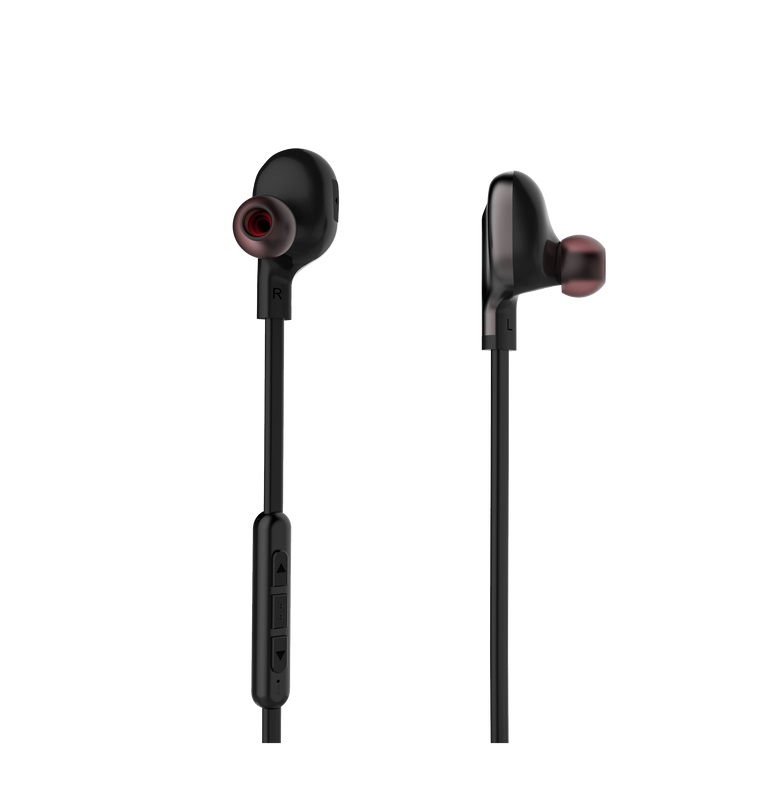 

Беспроводные наушники More choice BG3 Black вакуумные с шейным шнурком, BG3