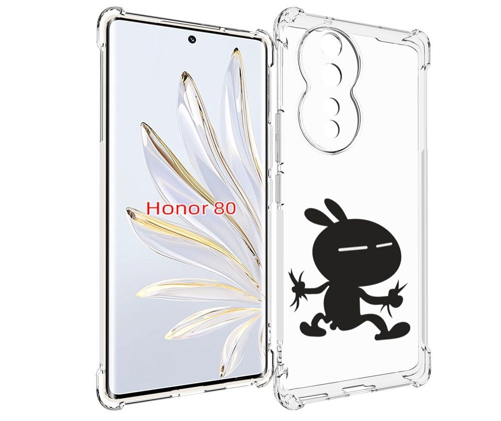 

Чехол MyPads Боец для Honor 80, Прозрачный, Tocco