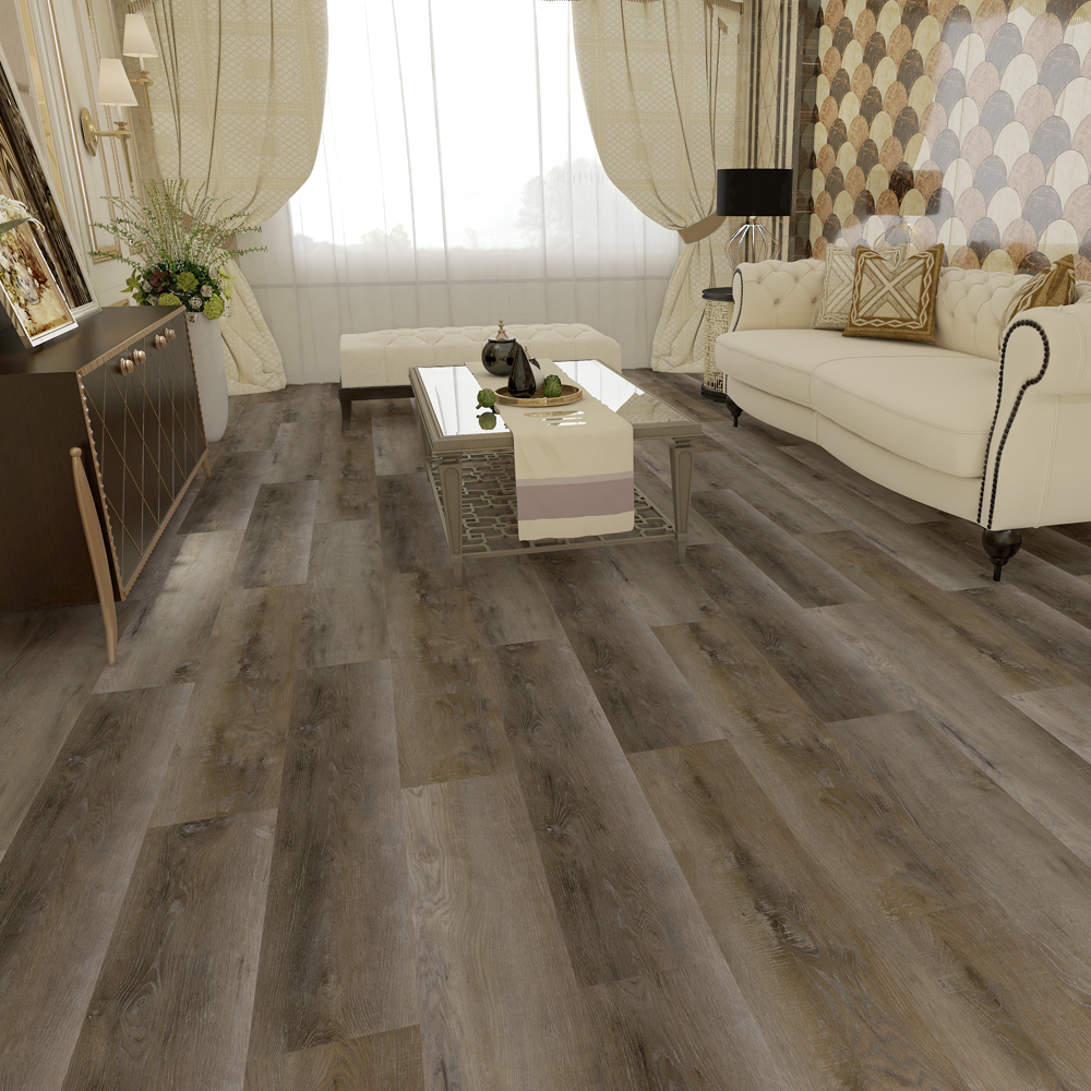 

Кварцвиниловый ламинат Aspenfloor Premium wood XL Дуб Альпийский, Коричневый