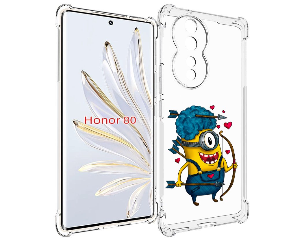 

Чехол MyPads Миньон купидон для Honor 80, Прозрачный, Tocco