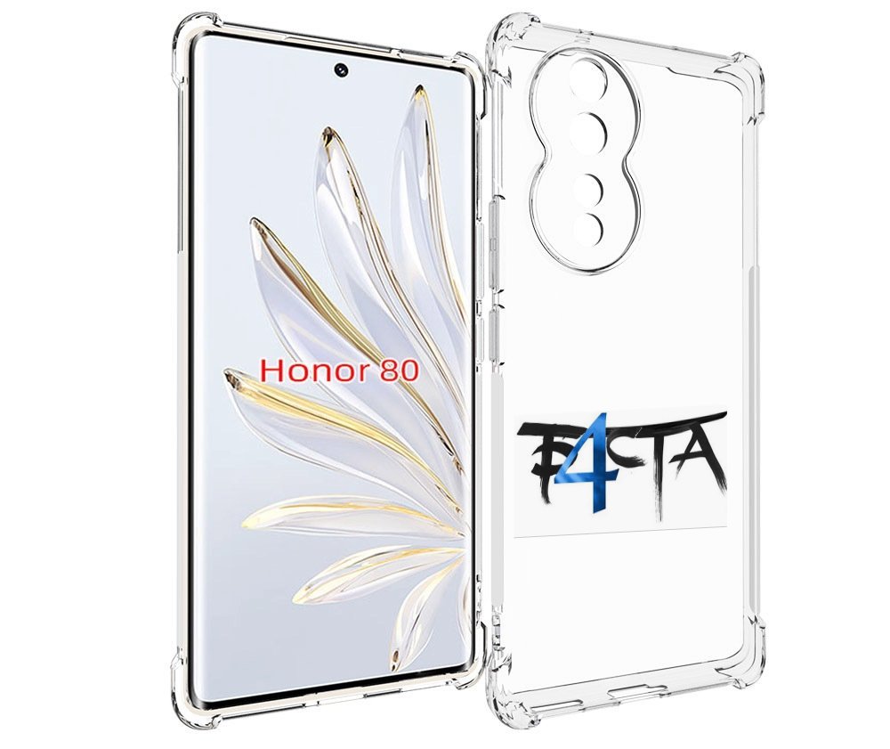

Чехол MyPads Баста 4 для Honor 80, Прозрачный, Tocco