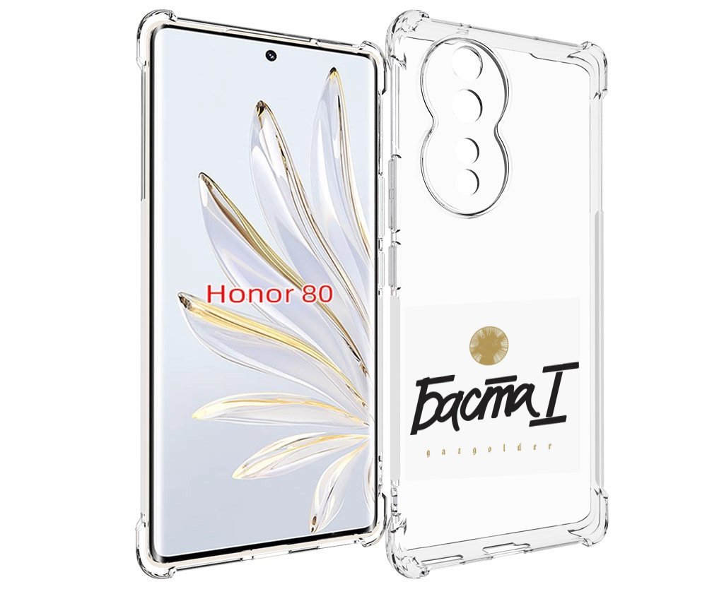 

Чехол MyPads Баста 1 для Honor 80, Прозрачный, Tocco