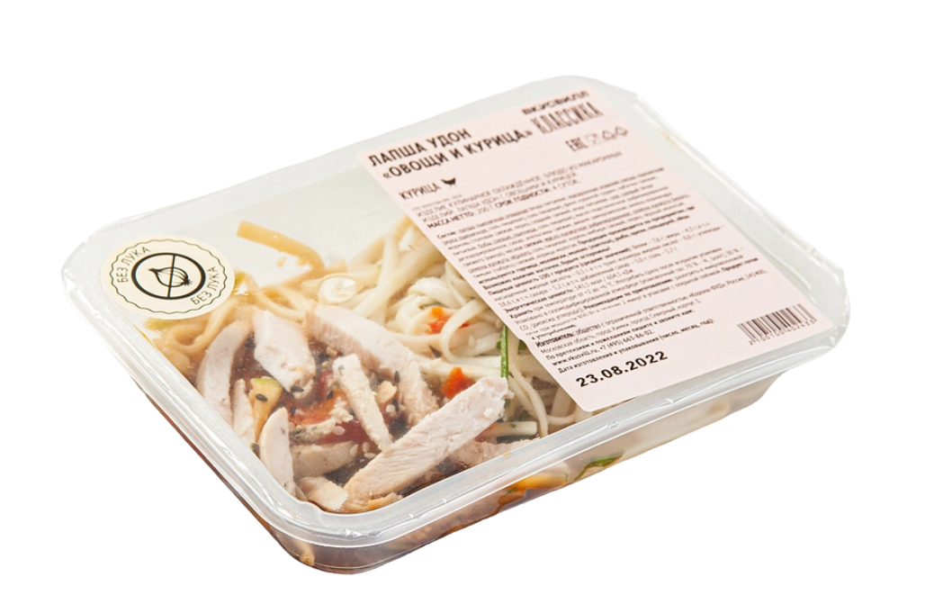 

Удон ВкусВилл с курицей и овощами 250 г