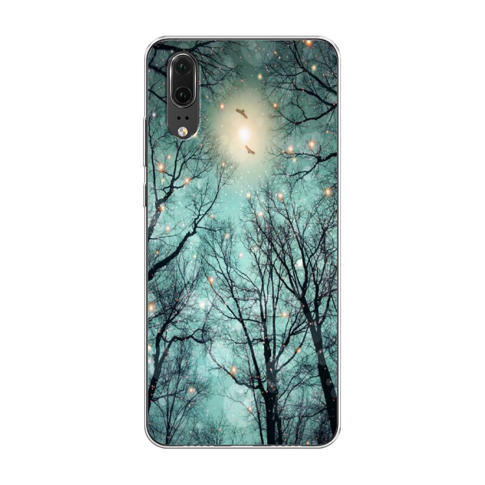 

Чехол Awog "Лес в сумерках" для Huawei P20, 64350-4