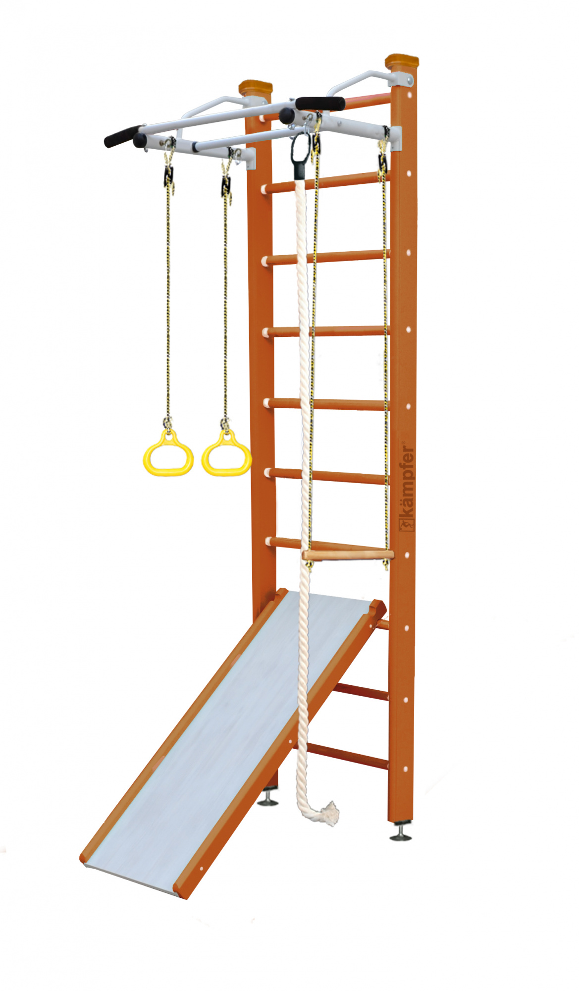 

Шведская стенка Kampfer Ride Ceiling (№3 Классический Стандарт белый турник), Ride Ceiling