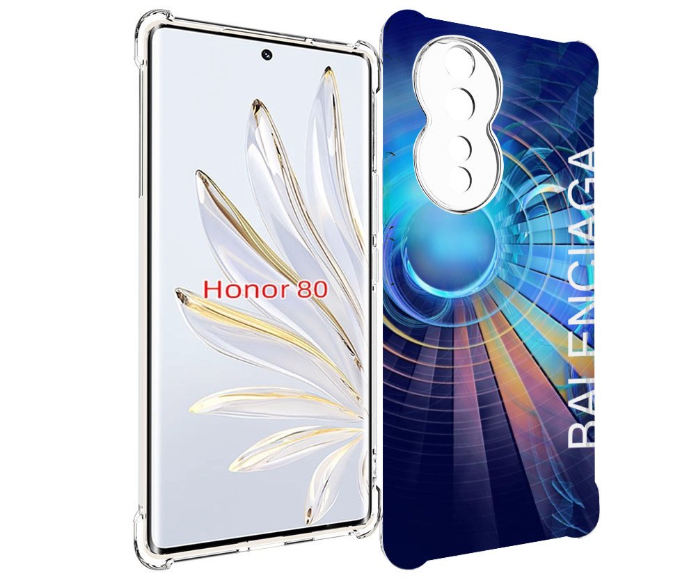 

Чехол MyPads Баленсиага-абстракция для Honor 80, Прозрачный, Tocco