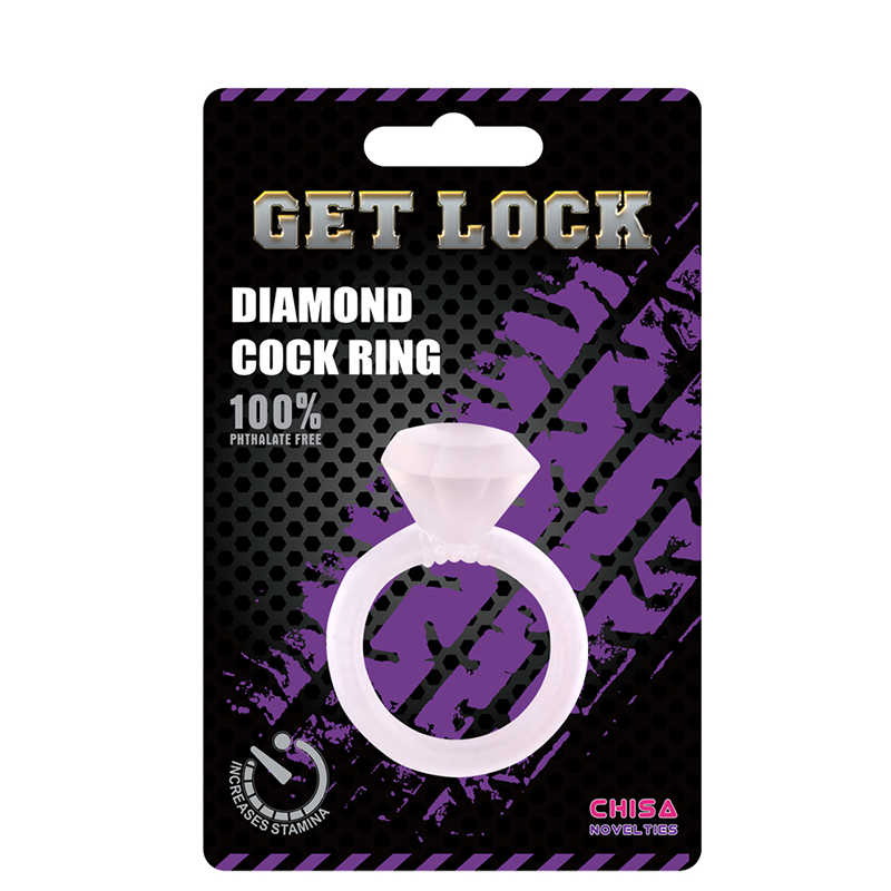 Кольцо - перстень Chisa Novelties Diamond Cock Ring