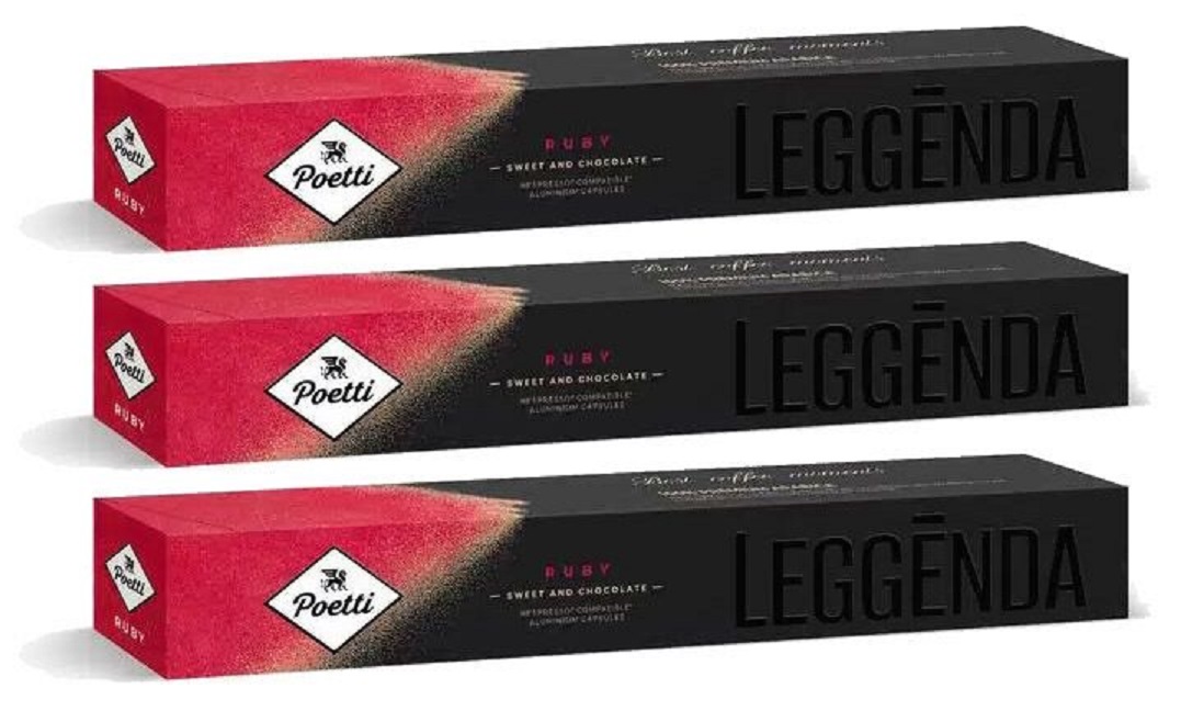 

Кофе в капсулах Poetti Leggenda Ruby, 30 капсул, poetti-rubykaps30