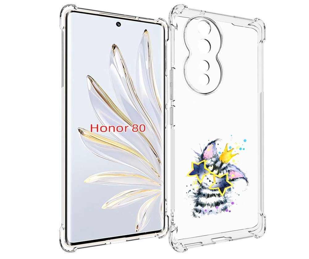 

Чехол MyPads Мартовский Нуся для Honor 80, Прозрачный, Tocco